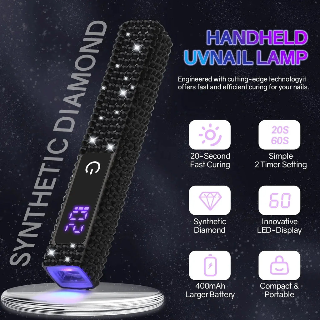 UV LED Nail Lamp Dryer Machine Portable USB Rechargeable Nail Dryer AliExpress