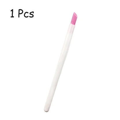 1-5PC Quartz Nail Grinding Pens – Cuticle Remover & Dead Skin Tool for Manicure & UV Gel Polish
