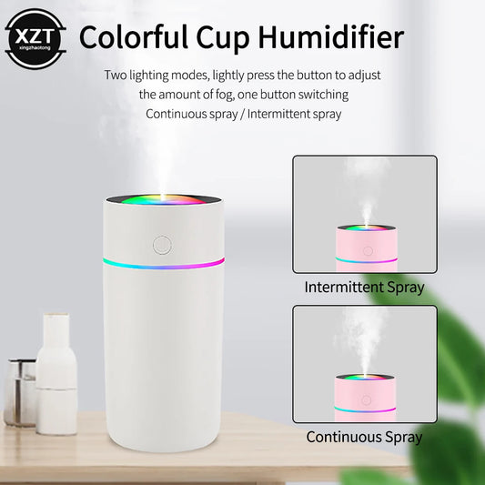 Car Air Humidifier Diffuser Portable Ultrasonic Humidifier Household USB Rechargeable Car Humidifier Spray Car Accessories 2023