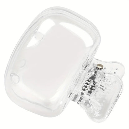 Travel Toothbrush Head Covers Toothbrush Protector Cap Brush Pod Case Protective Portable Plastic Clip For Household Travel Stone's Store