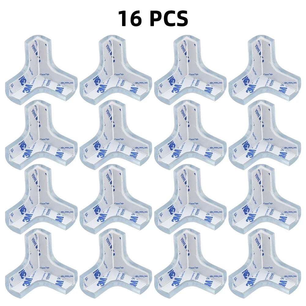Baby Safety Silicone Table Corner Protector Transparent Edge Guards Stone's Store