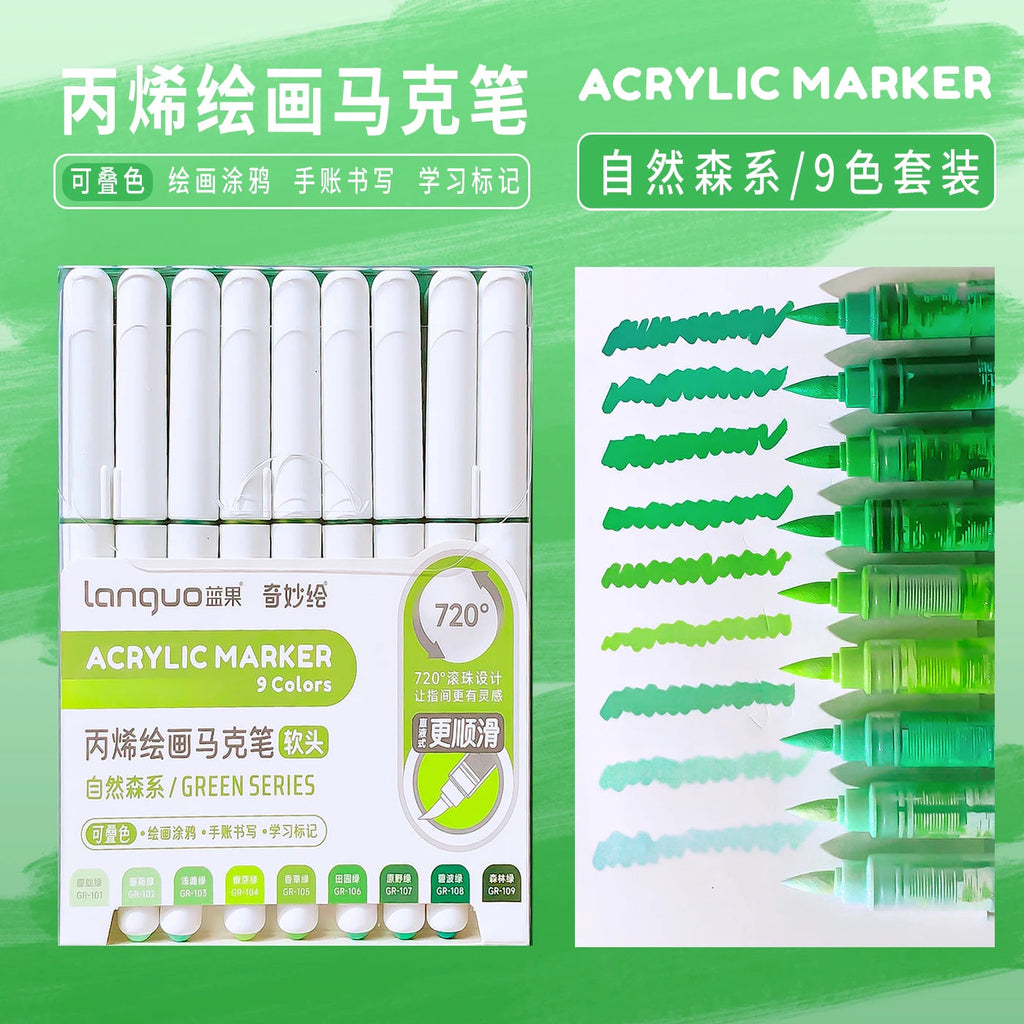 VividFlow Markers: Bold Colors, Smooth Strokes! Kawaii Stationery Store
