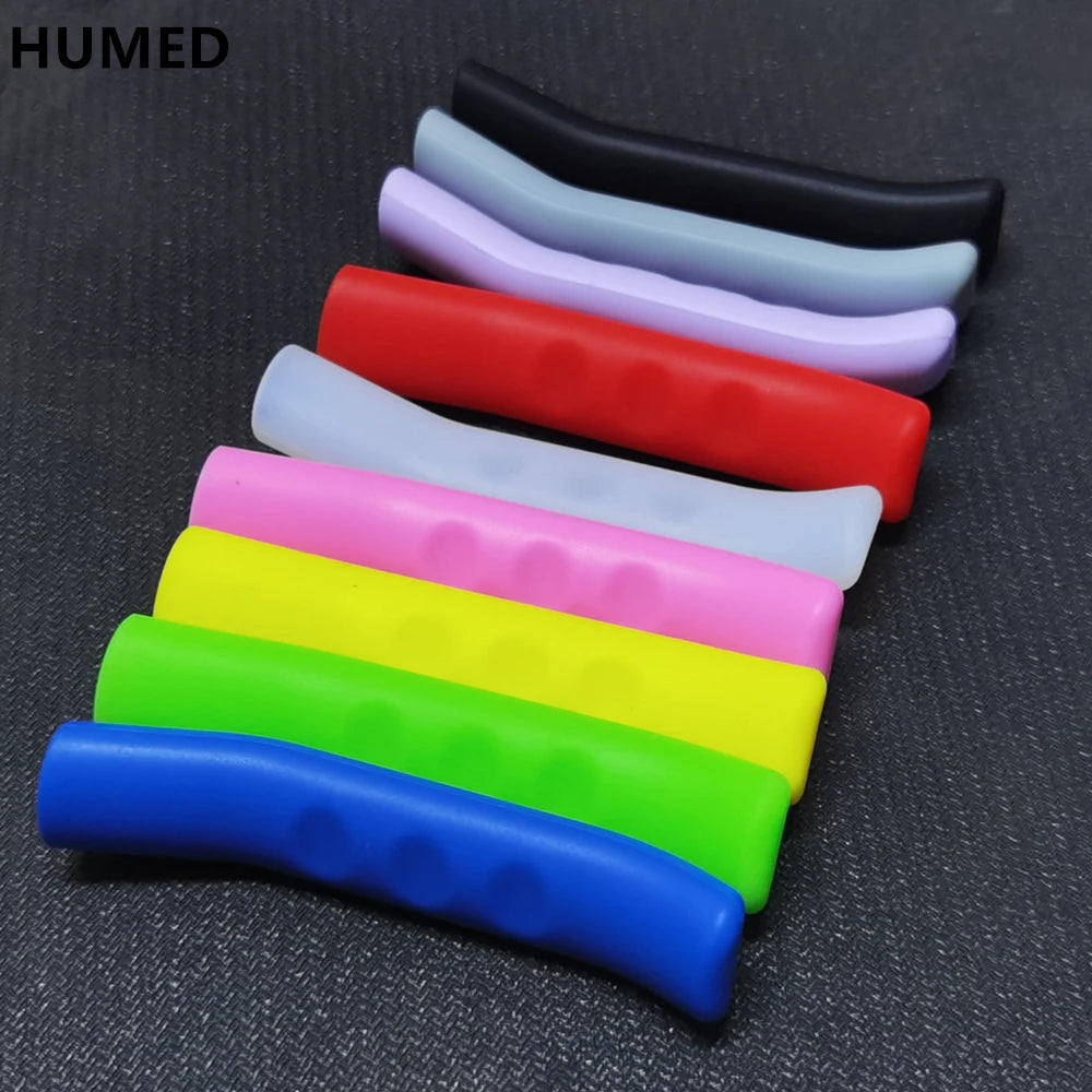 1 Pair Silicone Bicycle Lever Grips Protectors Anti-Skid Bike Brake