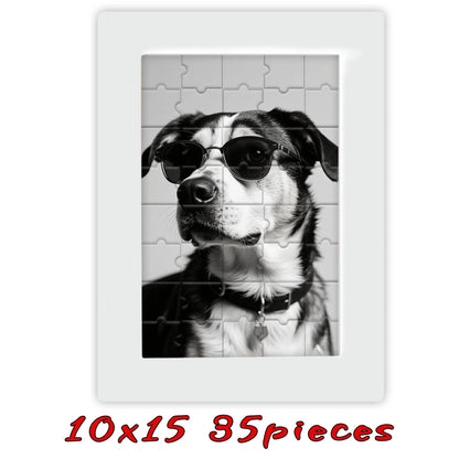 MemoryFrame™ Wooden Puzzle 🧩💖 Build the Moments You Love