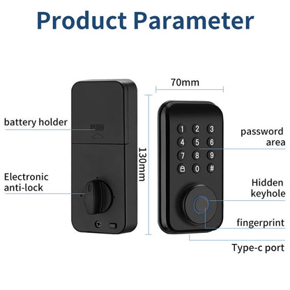 WiFi Smart Lock Pro with Keypad Touch RAYKUBE Global Store