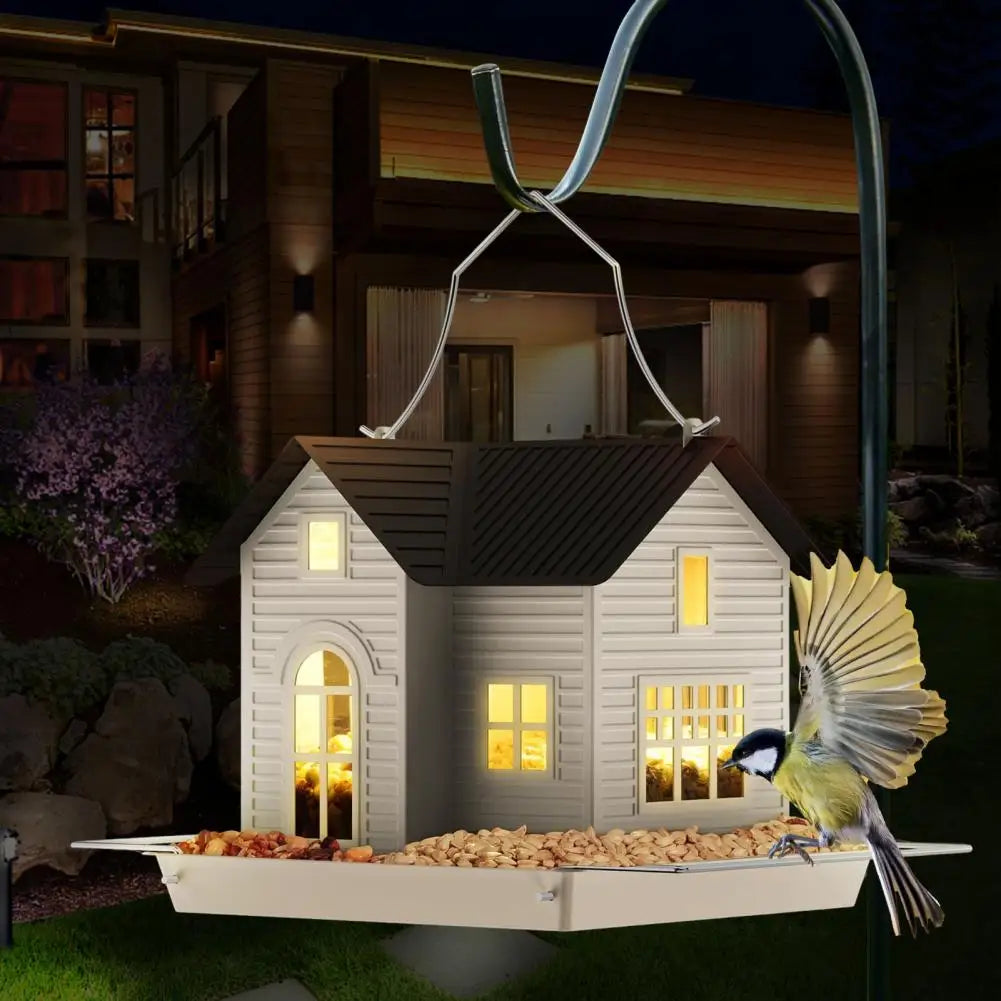 EcoGlow Feeder – Solar-Powered Dining for Birds