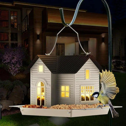EcoGlow Feeder – Solar-Powered Dining for Birds