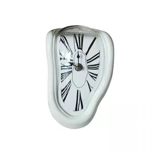 Surreal Melting Clock Silent Melted Wall Clock Salvador Dali Style Wall Watch for Decorative Home Office Shelf Desk Table Gift Shop1102673948 Store