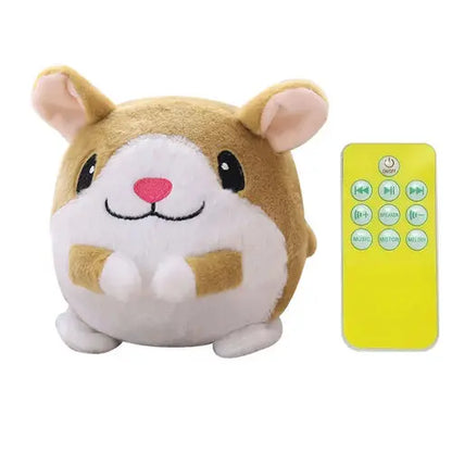 Cartoon Pig Active Moving Pet Plush Toy USB Rechargeable Interactive