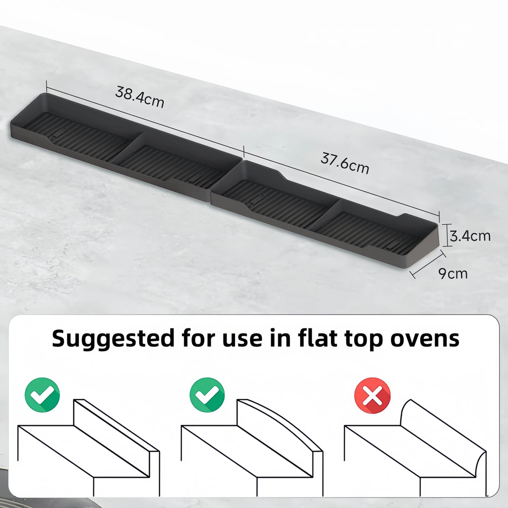 Space-Saving Magnetic Rack – Holds Spices, Utensils & More!