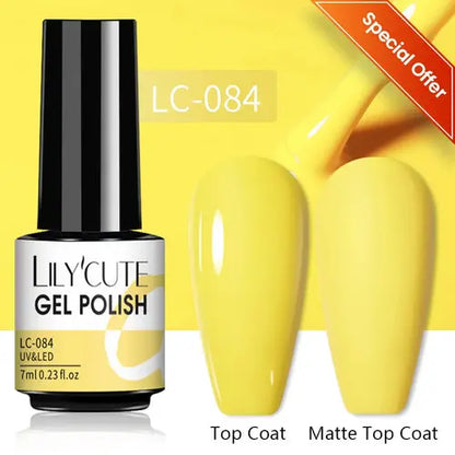 LILYCUTE 129 Colors 7ML Nail Gel Polish Nail Supplies Vernis Semi AliExpress