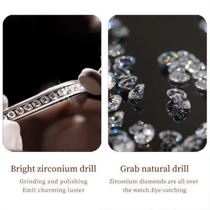 Diamond Éclat - Luxe Roman Dial Quartz Watch South Bay Evans General Store