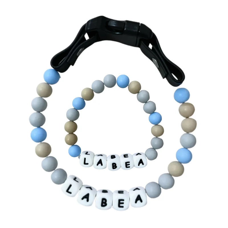 PawBond™ – Collar personalizado para mascotas y pulsera a juego 🐾💖