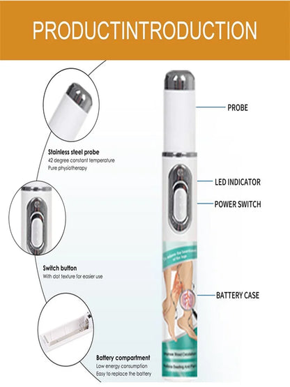 Blue Light Pen Solve Varicose Veins, Hot Sale Leg Care Tools Remove Spider Legs In 7 Days