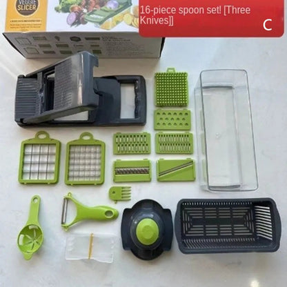 16-in-1 Multifunctional Vegetable Chopper Shop1103743690 Store