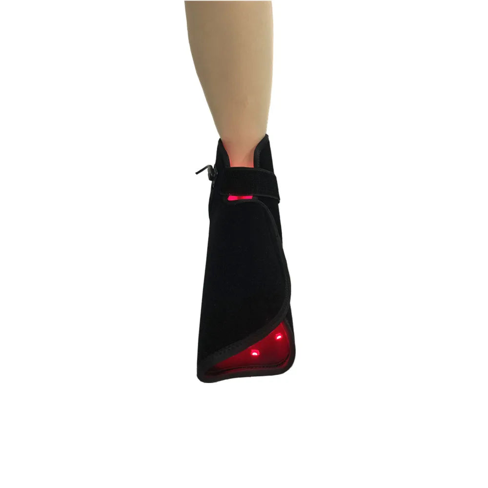 660 850nm LED Red Light Therapy Ankle Massager Infrared Phototherapy Foot Massager Wound Healing Fade Wrinkle Scar