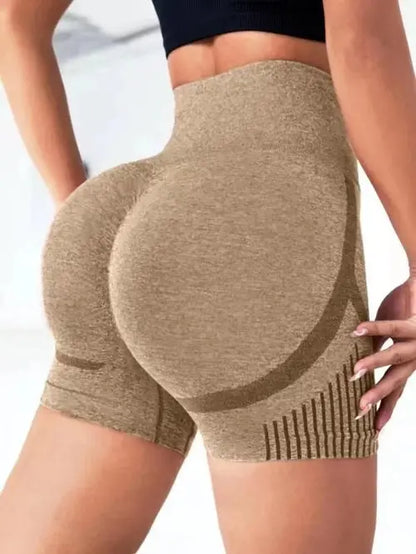 Women Yoga Shorts High Waist Workout Shorts Fitness Yoga Lift Butt