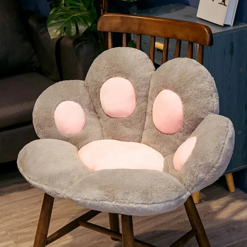 70*60cm Kawaii Cat Paw Plush Toys Cute Soft Stuffed Floor Cushion Chair Sofa Butt Pad for Home Room Decoration Office Nap Dolls Shop1103135394 Store