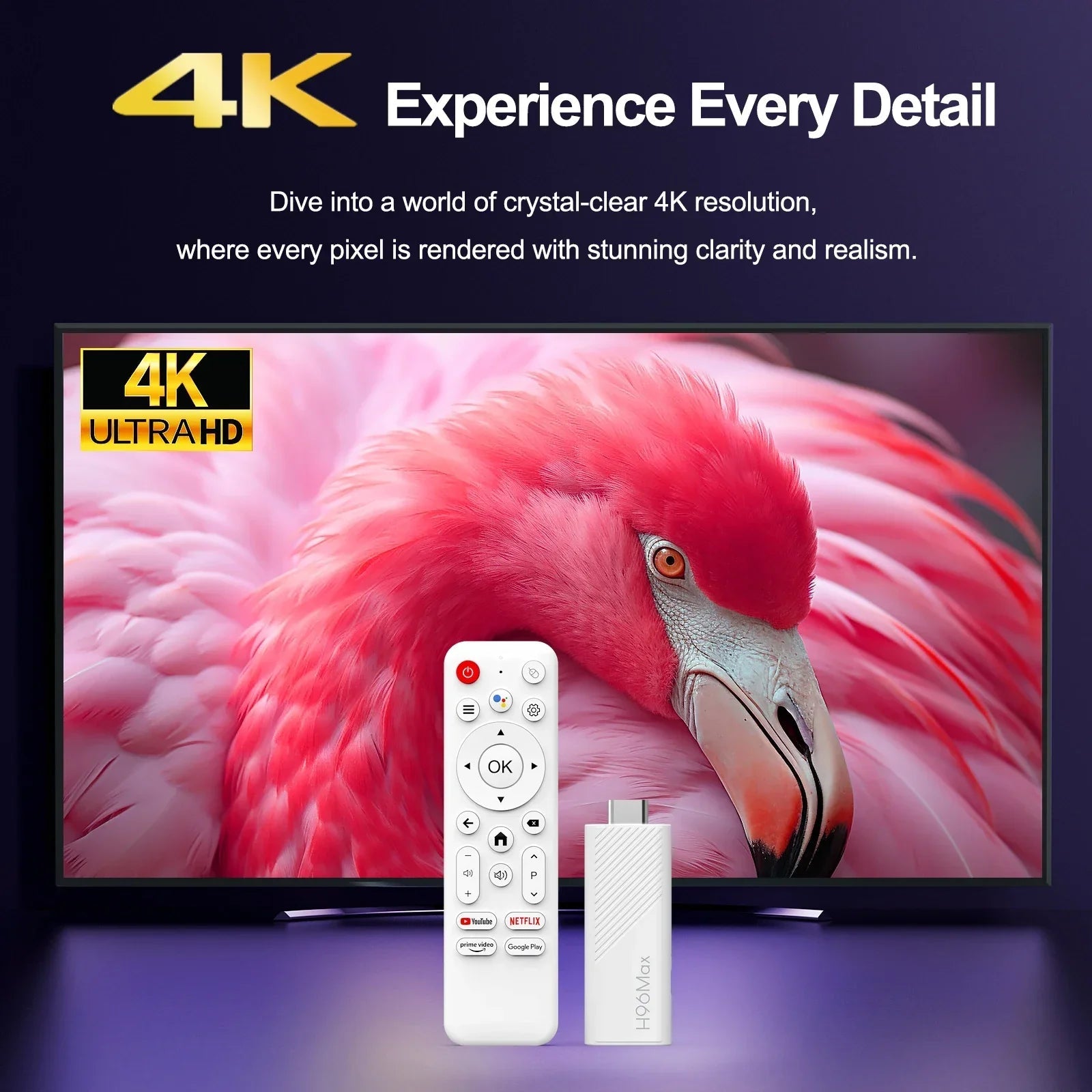 2024 New H96 MAX H313 Mini TV Stick Android 14 Smart TV Box Android14 2GB 16GB 8GB Wifi6 BT 4K HD Google Voice Media Player Tech Deals Store