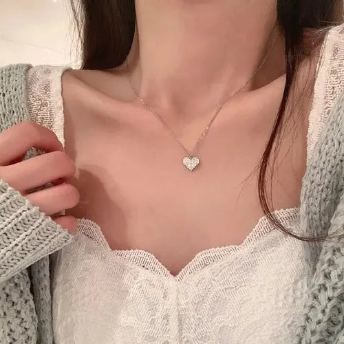 View details for New Shiny Butterfly Necklace Ladies Exquisite Double Layer Clavicle