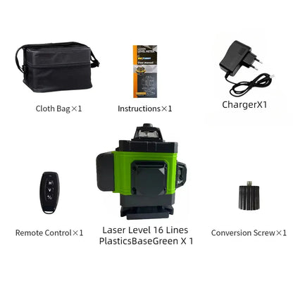 tripod/nivel a laser 16 Lines Laser profesional Level green line Self-leveling 360 autonivelant Shop1103845890 Store