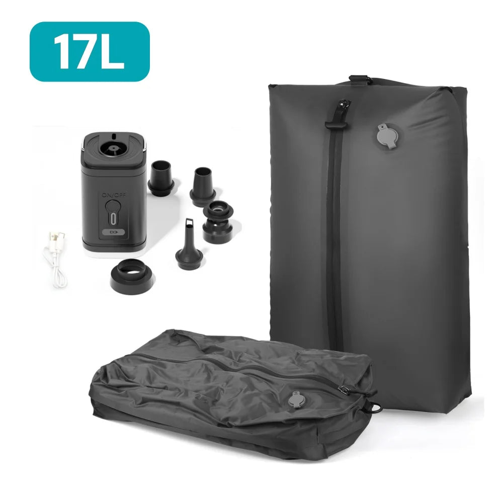 Bolsas de almacenamiento al vacío para viajes, equipaje, organizador de ropa, bolsas de embalaje, accesorios prácticos, cubos de compresión