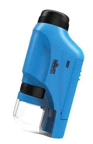 60-120x Handheld Kids Science Microscope – LED Light, Battery Powered Lab Microscope for Educational Use Shop1103843675 Store