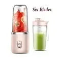 Portable Electric Juice Extractor Household Multi Function 6 Blades