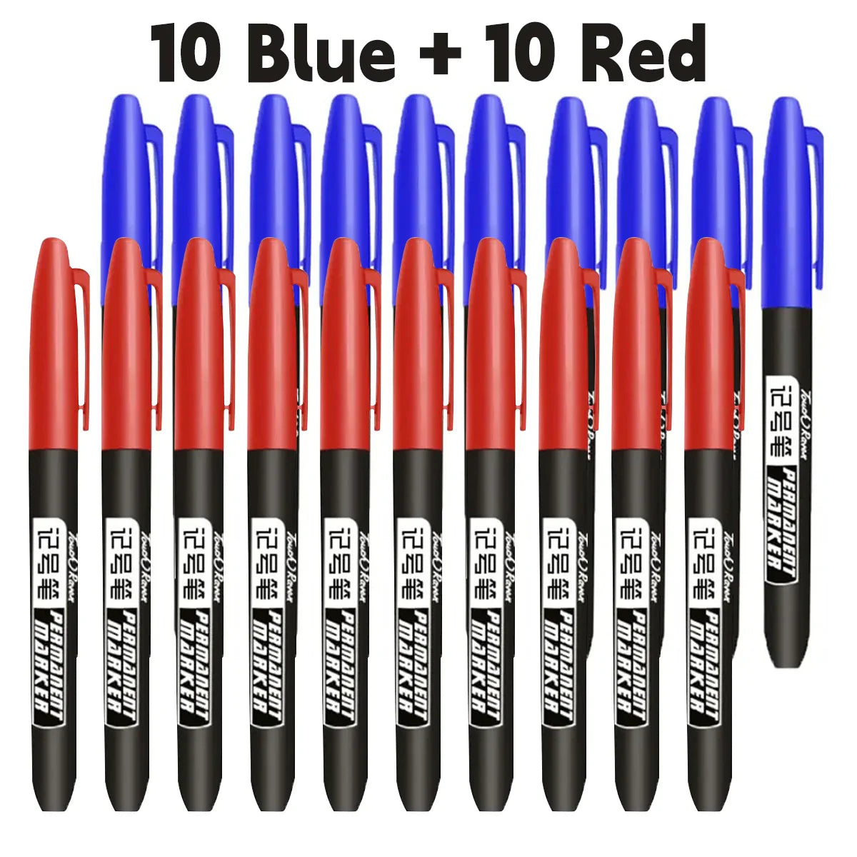 Permanent Marker Pen Manga Drawing Markers Black Blue Red Waterproof Ink Sketch Pens Stationery Art School Supplies Tiptop Co., LTD.