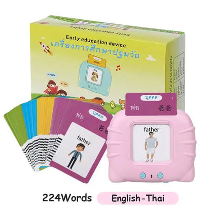 Learning Machine for Kid Talking Flash Cards Kindergarten Kids
