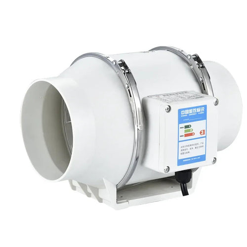 4inch 220V Exhaust Fans Home Silent Inline Pipe Duct Fan Bathroom Extractor Ventilation Kitchen Toilet Wall Air Clean Ventilator Chcyus Official Store