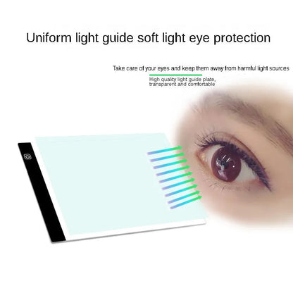 A3/A4/A5 3-Level Dimming Led Drawing Copy Pad Board Children's Toy AliExpress