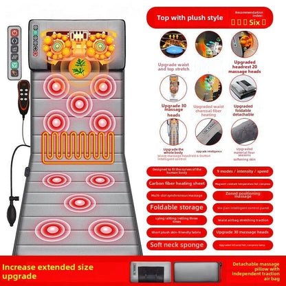 Heavenly Heat Mattress: Full-Body Massage & Warming Comfort for Ultimate Relaxation! Stone's Store