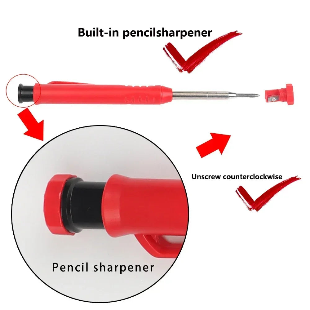 PrecisionMark Carpenter Pencil: Sharp Lines, Every Time! Zomasou Factory Store