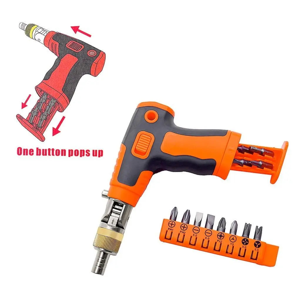 El compañero definitivo para tus proyectos de bricolaje: ¡16 herramientas en 1 dispositivo de mano!