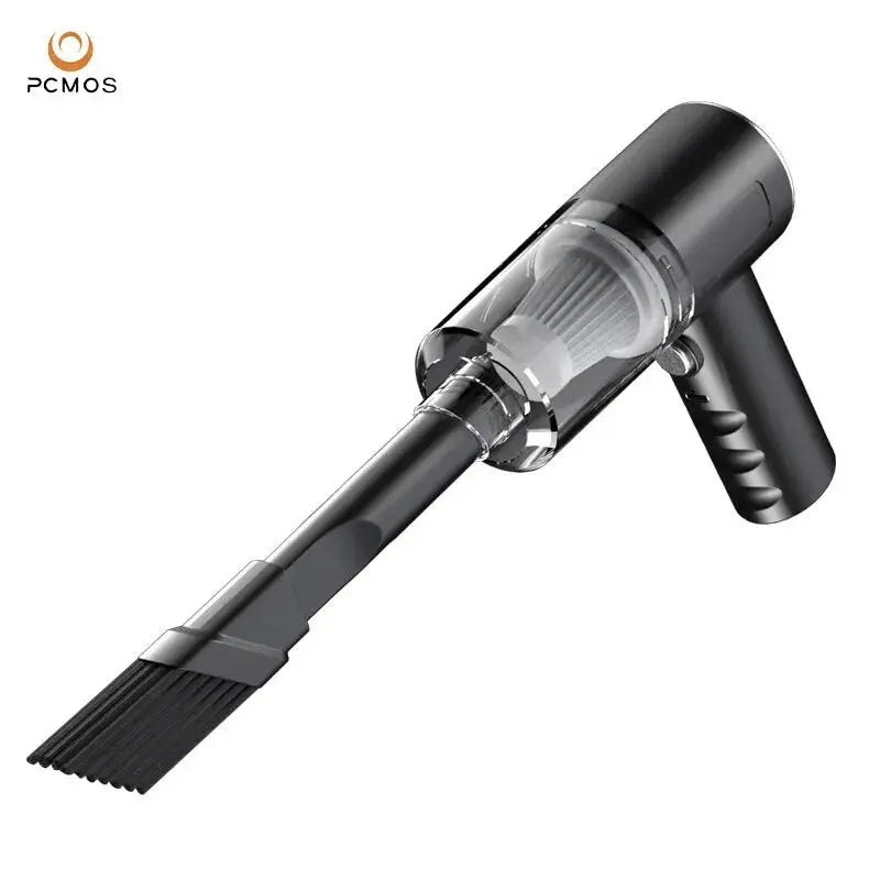 Wireless Vacuum Cleaner Dual Use for Home and Car 120W High Power Powerful Vacuum Cleaner Black PCMOS 1PC DaZhe Plus Store