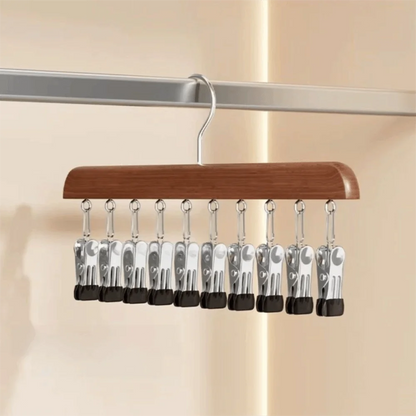 HatNest™ Wooden Organizer 🎩 — Neat Storage, Easy Access