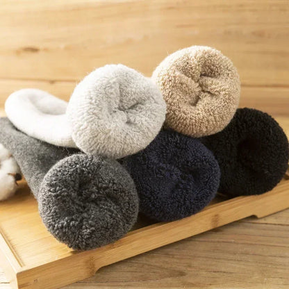 CozyCloud™ Fleece Wool Socks – Ultimate Winter Warmth
