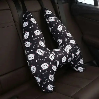 Cute Animal Pattern Kid Neck Head Support U-Shape Children Travel