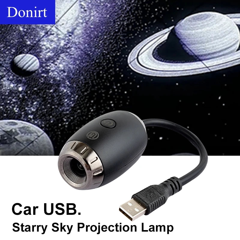 AuraBeam™ USB Ambient Projector 🌈 — Plug & Glow Atmosphere
