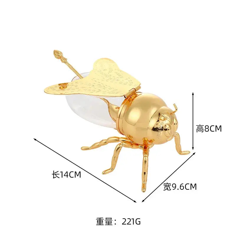 European Classical Style Bee Sugar Cup Atmospheric Golden Sugar Cup AliExpress