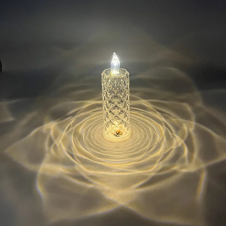 Crystal Rose LED Candles: Safe, Sparkling Romance Without Flames ✨