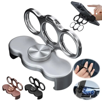 Grip360™ Triple Ring Holder 📱✨ — 360° Control, Secure Hold