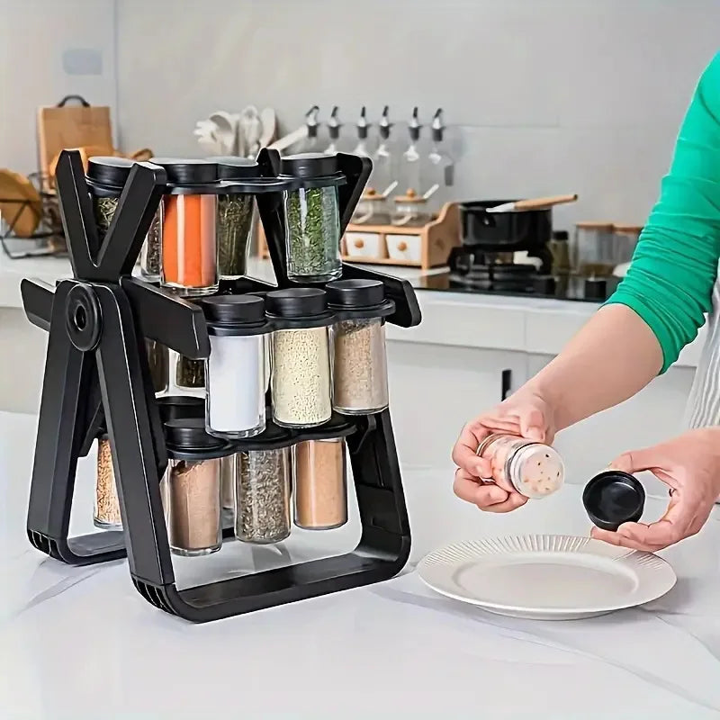SpinSpice™ Rotating Rack 🌪️🌶️