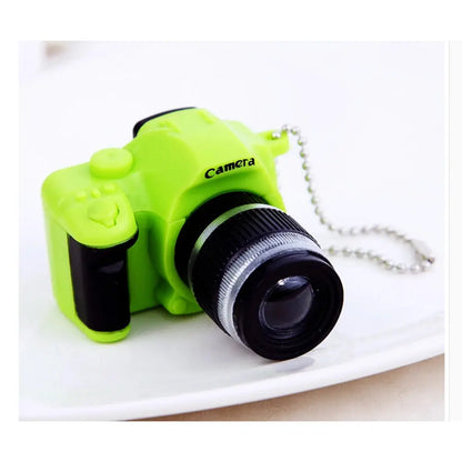 1pcs Keychain Cute Mini Toy Camera Charm Keychain With Flash Light&Sound Effect Gift WearThing Store