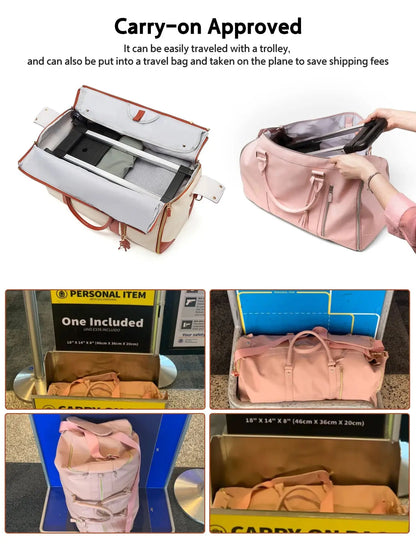 PackMore Foldable Trolley – Big Space, Easy Travel! VitalTravel Official Store
