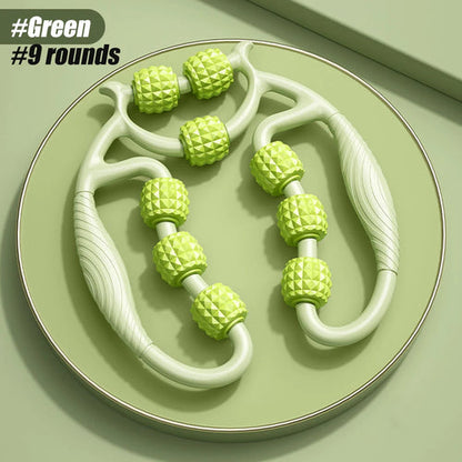 Newest 20 Wheel Annular Leg Clamp Massager Anti-cellulite Massager AliExpress