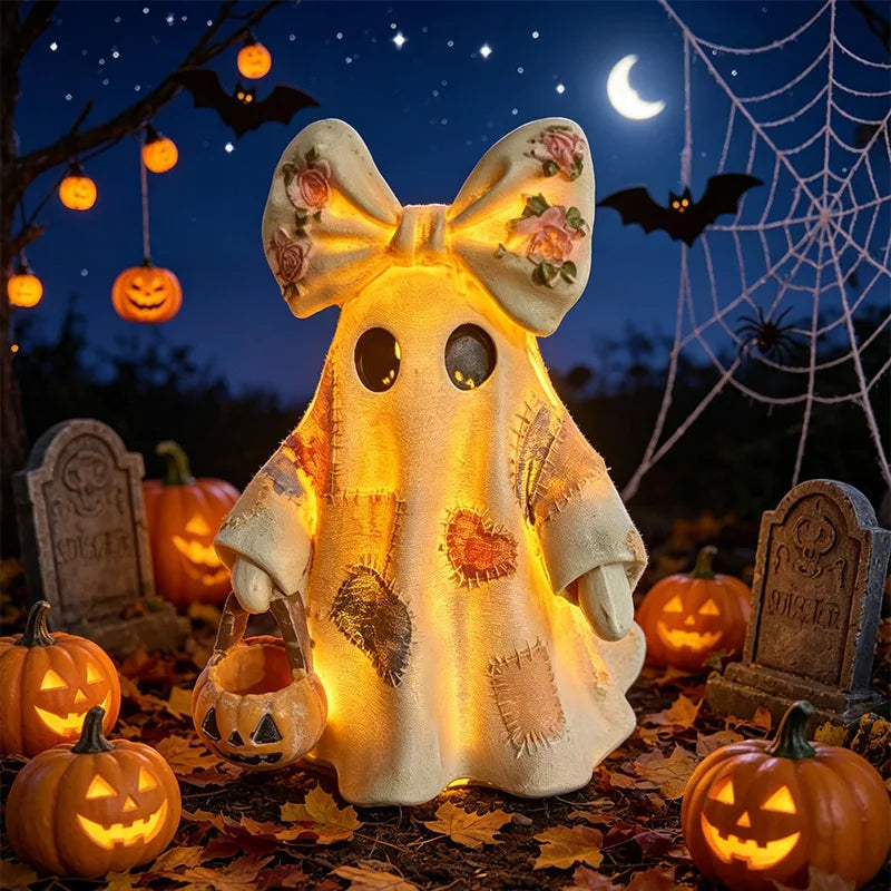 GhostGlow™ Vintage Décor 👻✨ — Spooky Charm with a Cozy Glow