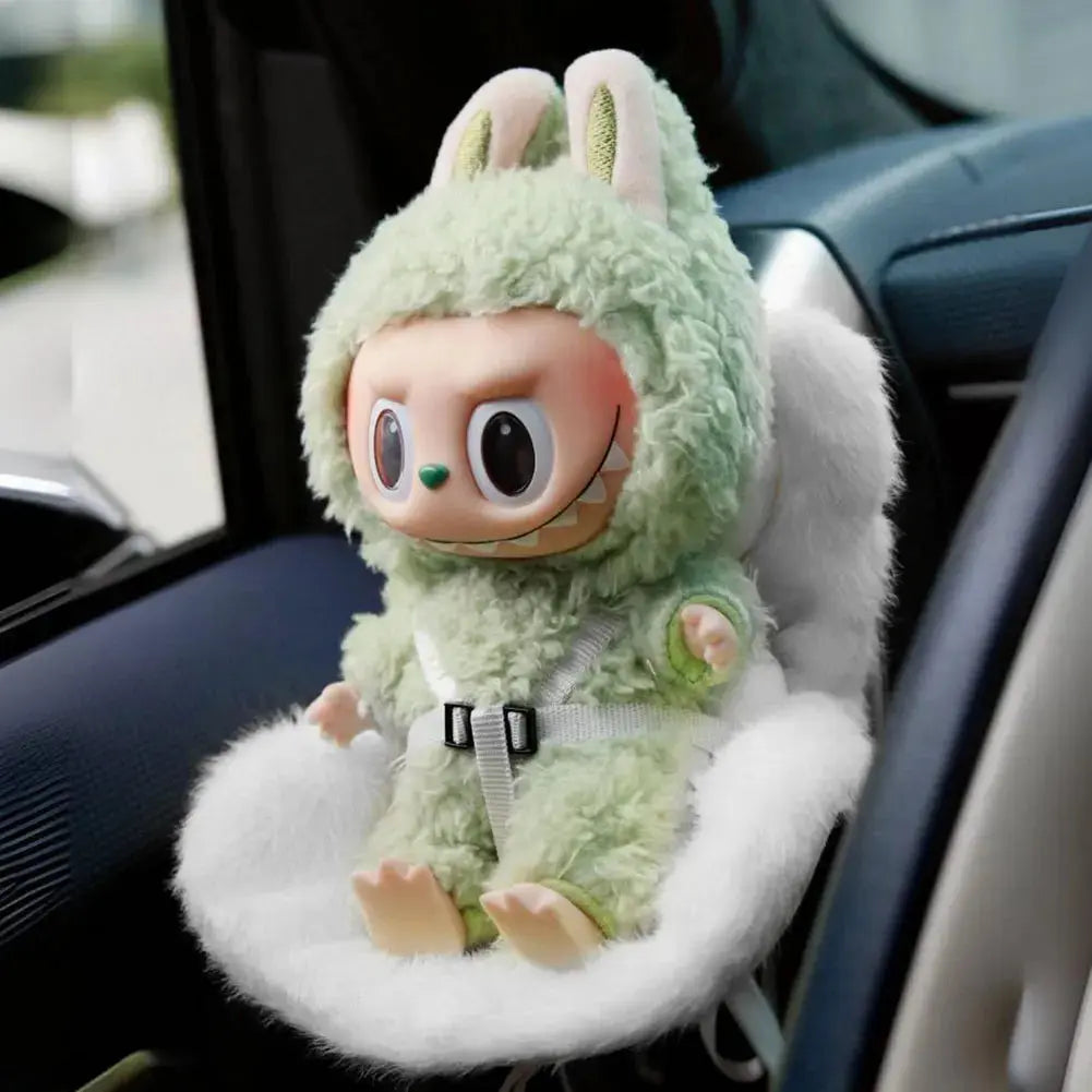 Labbubu Soft Doll Safety Seat for Car Cute Gifts Decor All Dropshipping Wholesale Store