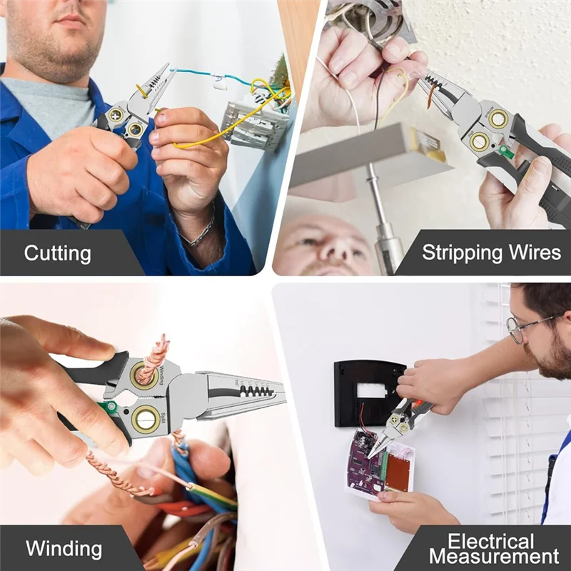 PowerPro 8 en 1 Wire Master – ¡Pela, corta, prueba y más!